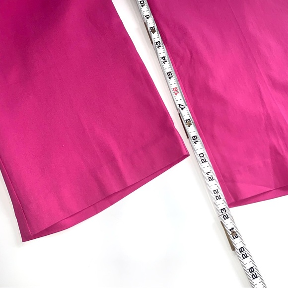 JM Collections Women’s Vibrant Pink Berry Pull On Capri Pants Size 2X NWT Summer - Picture 6 of 11